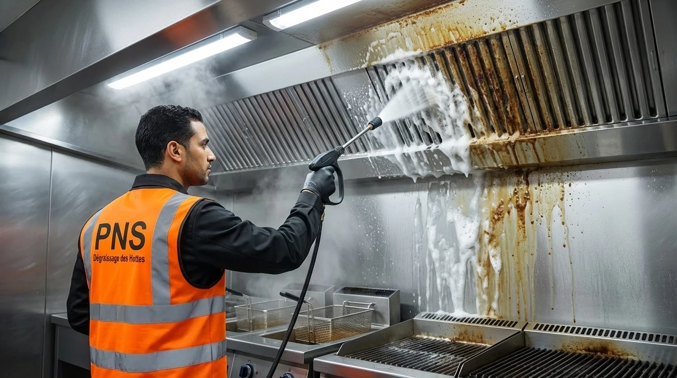 Dégraissage des Hottes