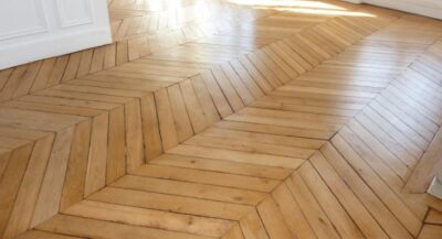 nettoyage et poncage du parquet